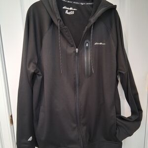 Eddie Bauer Charcoal Hooded Sweatshirt